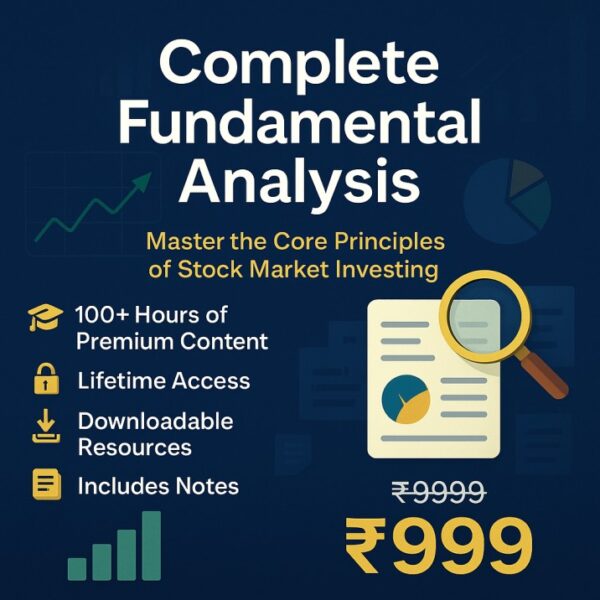 Complete Fundamental Analysis In Stock Market (English)