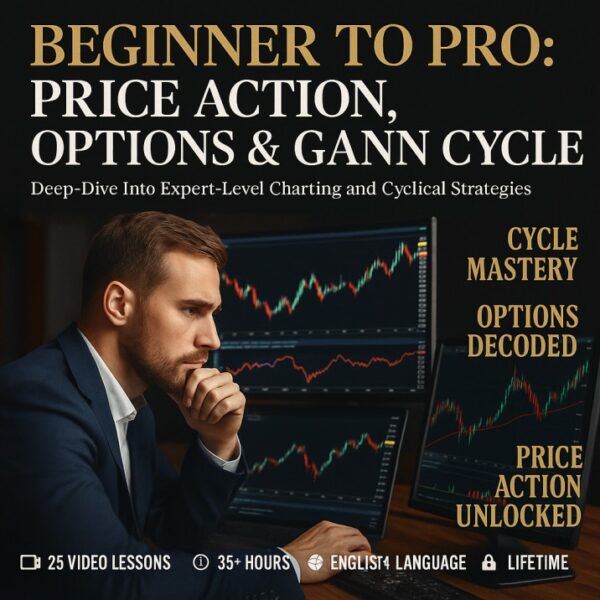 Mastering Price Action, Options & Gann Cycles: From Basics to Advanced (English)